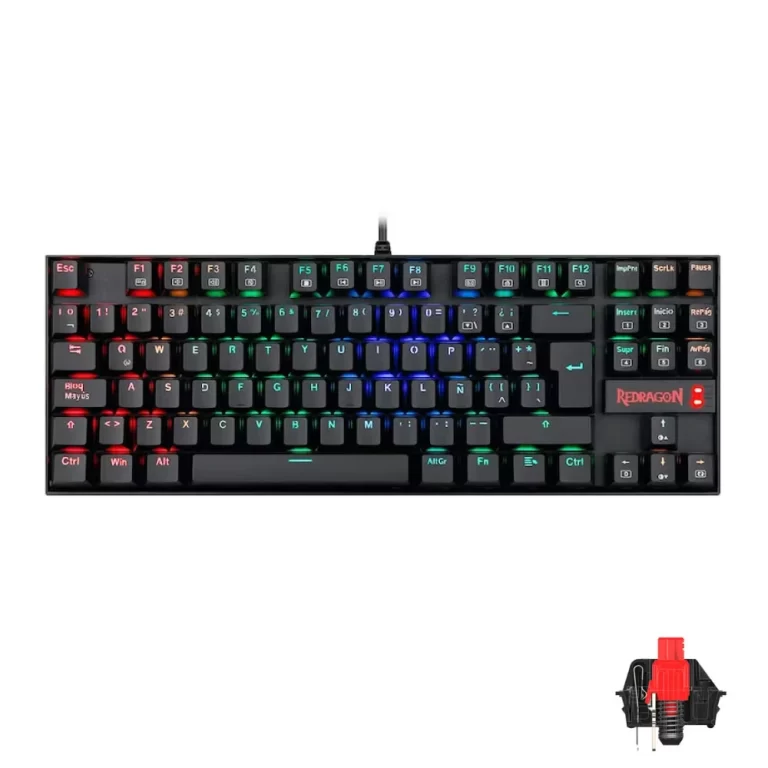 Teclado Redragon KUMARA K552RGB Español Negro