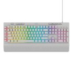 TECLADO REDRAGON SHIVA 512W-RGB-SP BLANCO