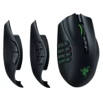 MOUSE RAZER NAGA PRO 20K DPI MULTI-DISPOSITIVO 100H WIRELESS / BT / USB-C SWITCH OPTICO 70M CHROMA BLACK - Imagen 2