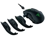 MOUSE RAZER NAGA PRO 20K DPI MULTI-DISPOSITIVO 100H WIRELESS / BT / USB-C SWITCH OPTICO 70M CHROMA BLACK - Imagen 3