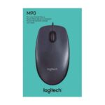 MOUSE LOGITECH M90 DARK MIDNIGHT USB - Imagen 3