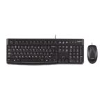 TECLADO Y MOUSE LOGITECH MK120 USB SP BLACK