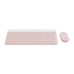 TECLADO LOGITECH + MOUSE MK470 WIRELESS SLIM USB ROSE (920-011312) - Imagen 3