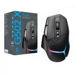 MOUSE LOGITECH G502 X PLUS LIGHTSPEED 25K DPI LIGHTFORCE/LIGHTSYNC RGB BLACK (910-006160) - Imagen 3