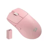 MOUSE REDRAGON K1NG PRO (4K HZ) WIRELESS ROSA - Imagen 2