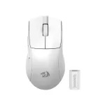MOUSE REDRAGON K1NG PRO (1K HZ) WIRELESS BLANCO