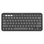 TECLADO LOGITECH PEBBLE 2 K380S BLUETOOTH/WIRELESS SP GRAPHITE (920-011783)-P