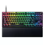 TECLADO RAZER HUNTSMAN V3 PRO TKL OPTO MECHANICAL SWTICH ANALOGO US CHROMA BLACK (RZ03-04980200-R3U1)