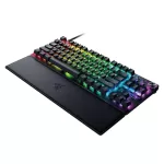 TECLADO RAZER HUNTSMAN V3 PRO TKL OPTO MECHANICAL SWTICH ANALOGO US CHROMA BLACK (RZ03-04980200-R3U1) - Imagen 2
