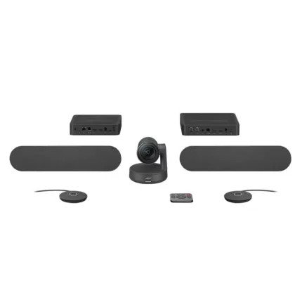 CAMARA LOGITECH B2B RALLY PLUS BUNDLE 4K LARGE ROOM BLACK