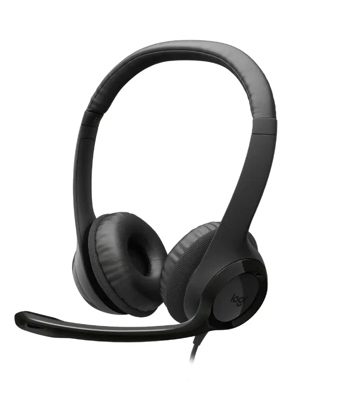 audifono logitech h390 usb negro