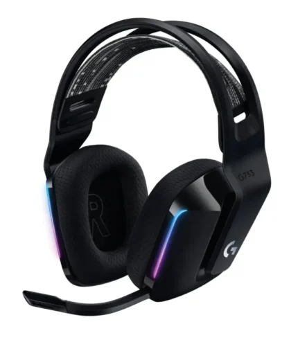 audifono logitech g733 lightspeed rgb negro