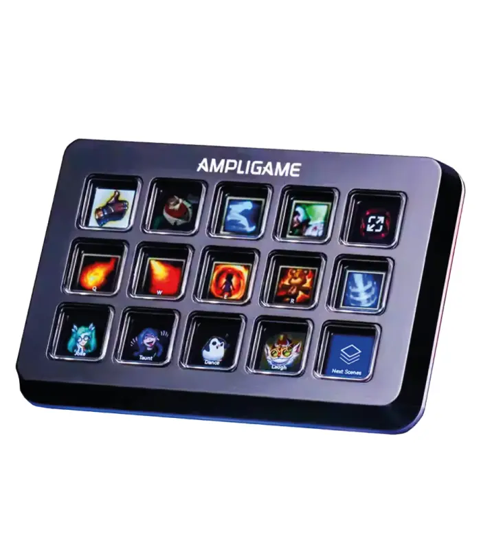 Stream Deck Fifine D6 15 Teclas Negro