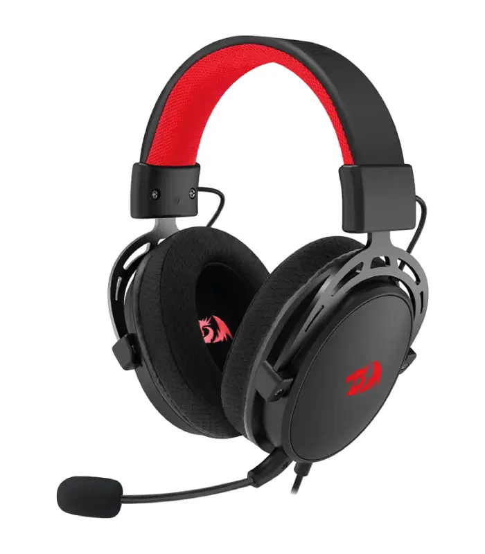 Auricular Redragon Cragblade H541 Cableado Negro